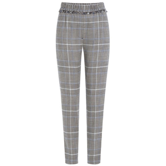 3.1 Phillip Lim Pants - 3.1 Phillip Lim Straight Leg Plaid Virgin Wool Pants